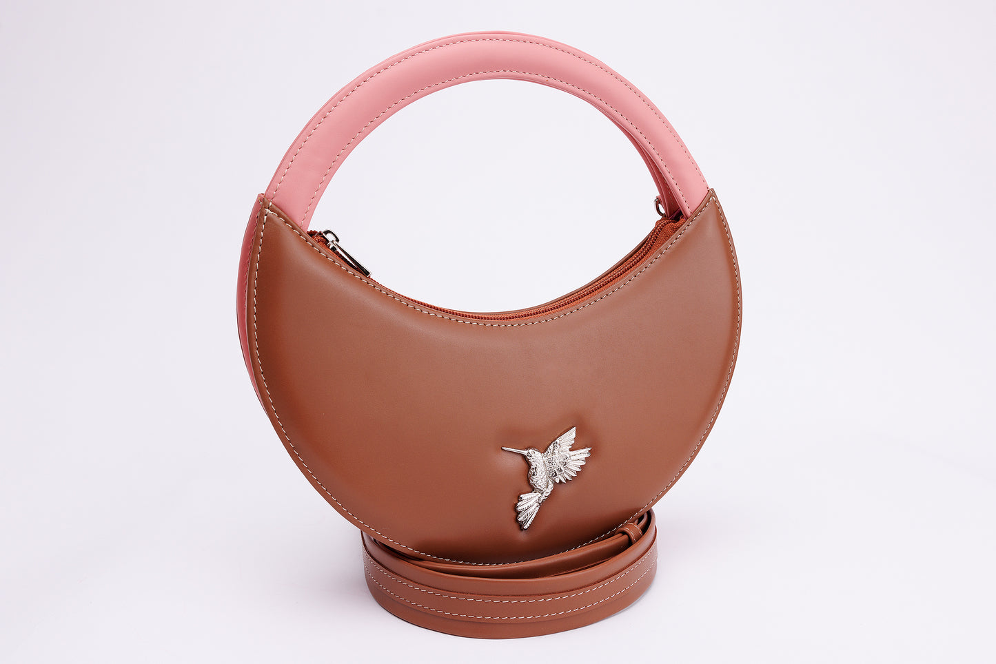 Small moon chocolate-powder