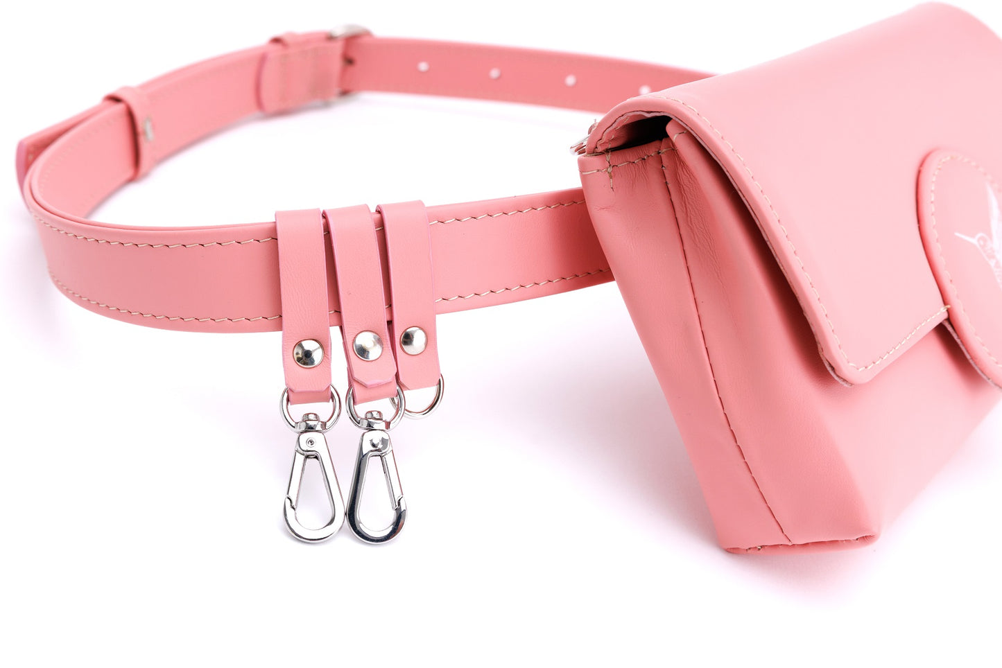 Humming Rose leather bag