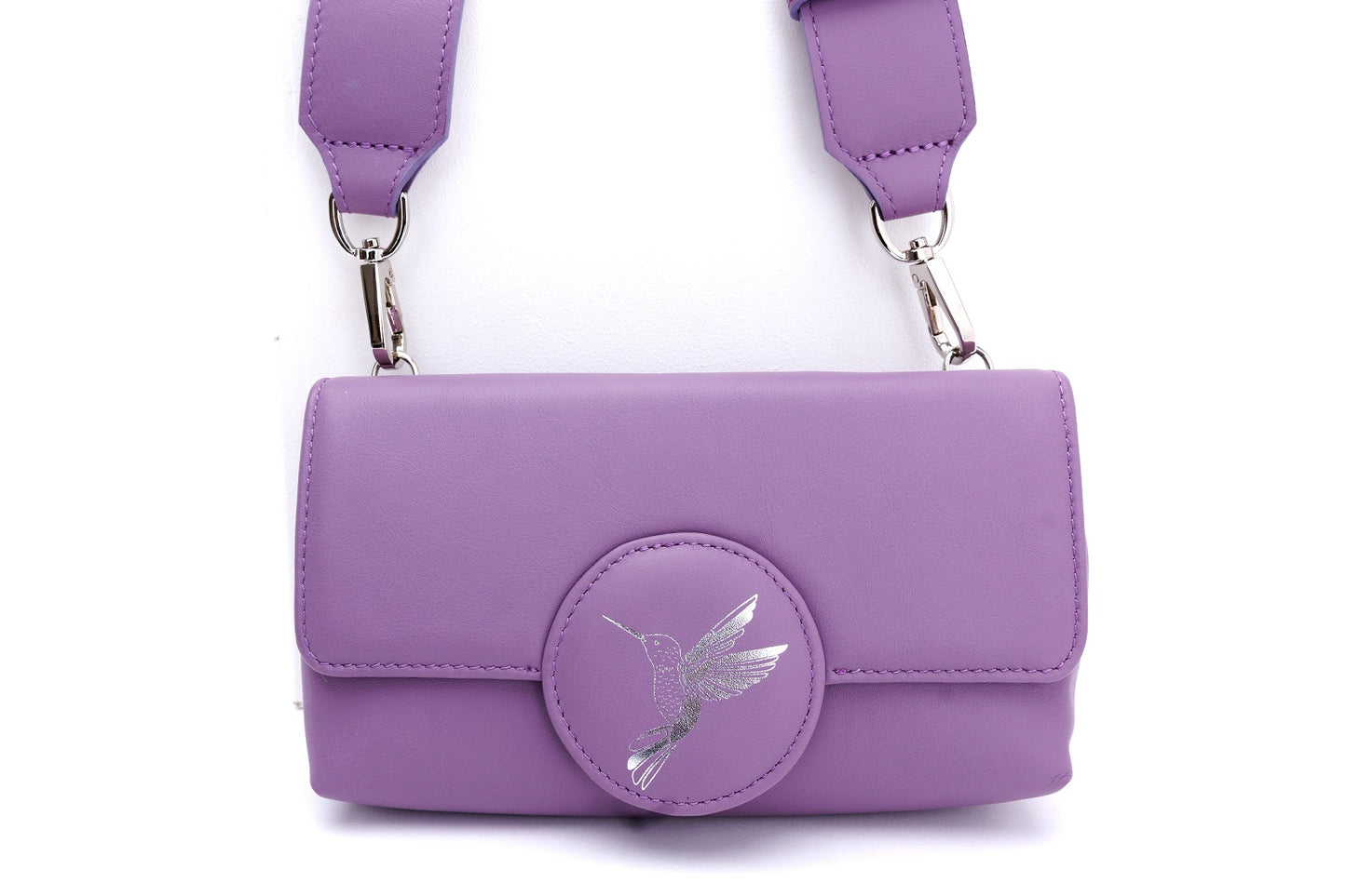 Humming Purple leather bag
