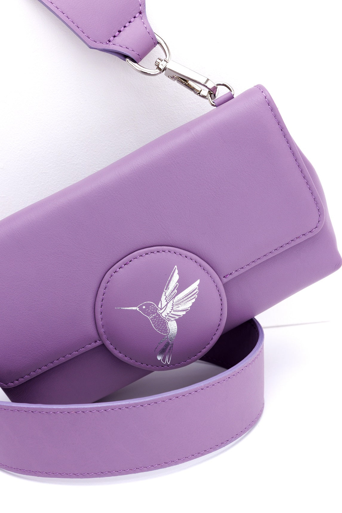 Humming Purple leather bag