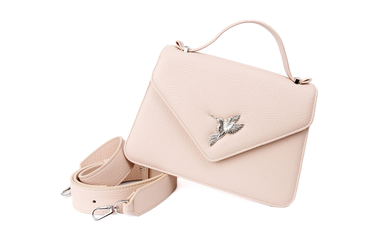 Day Star beige leather bag