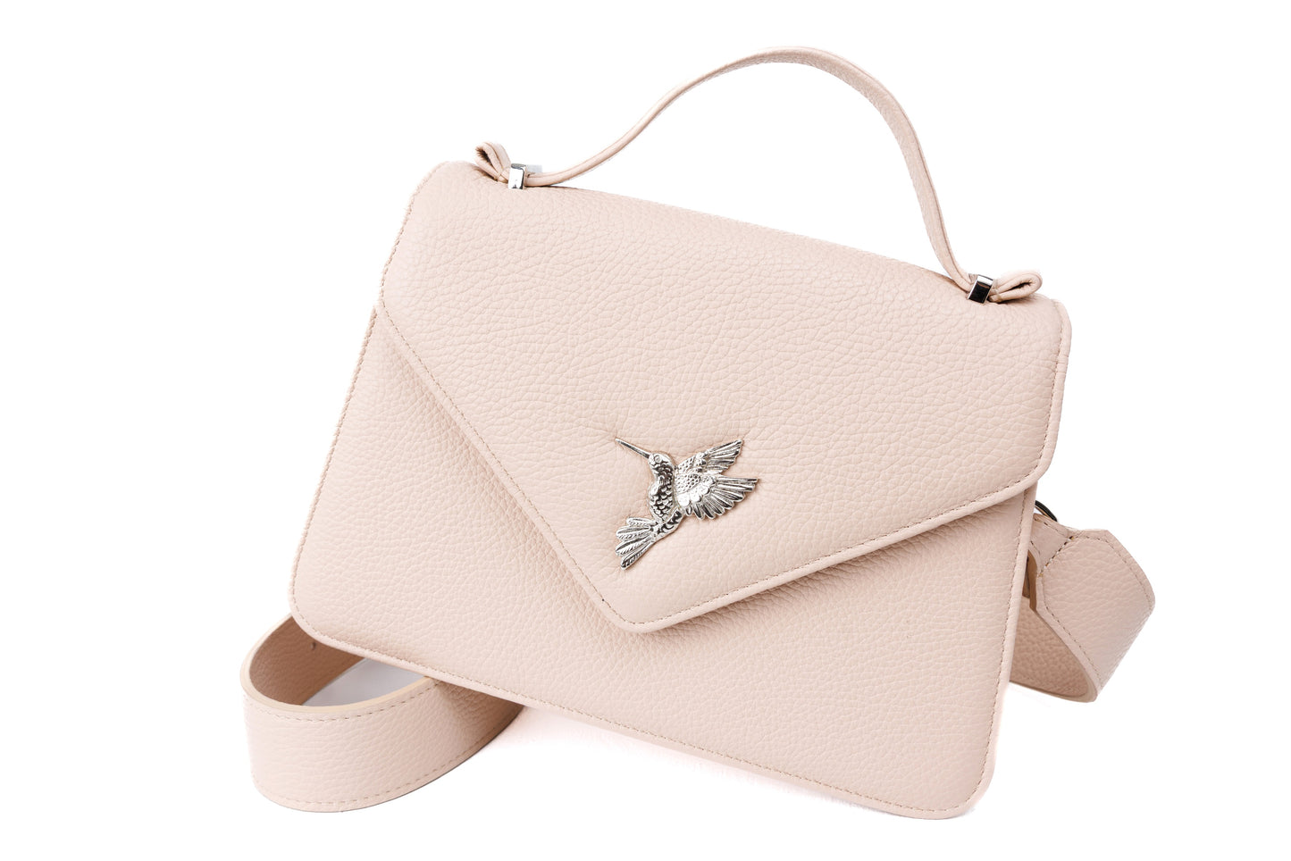 Day Star beige leather bag