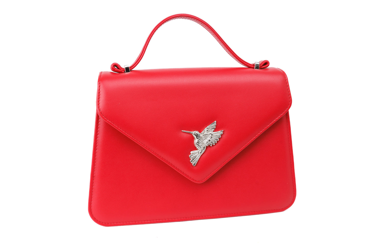 Day Star red leather bag