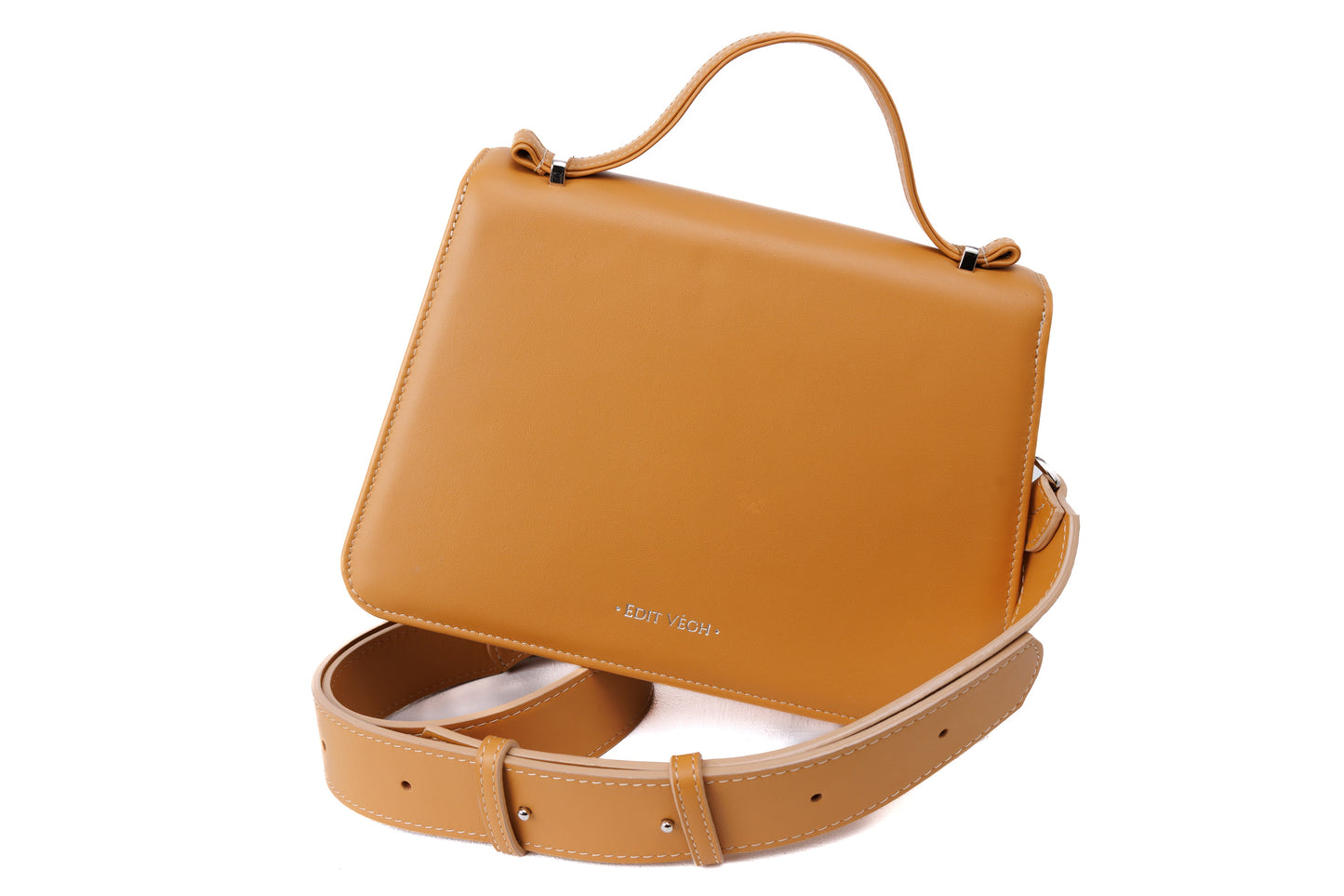Day Star camel leather bag