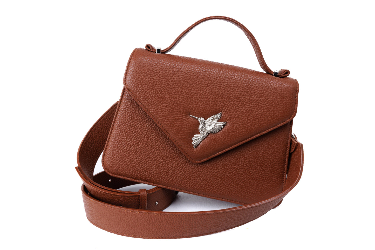 Day Star Chocolate leather bag