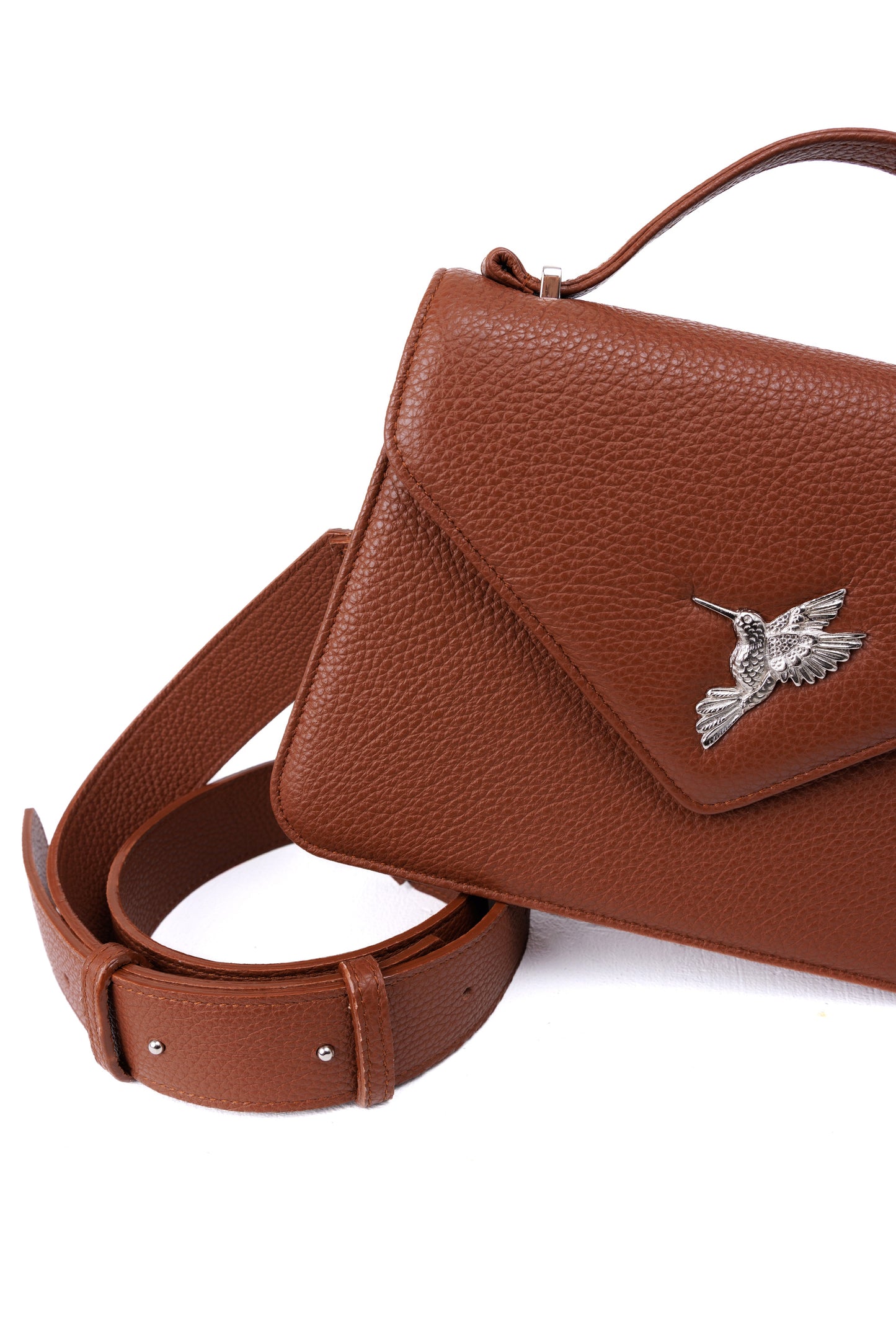 Day Star Chocolate leather bag