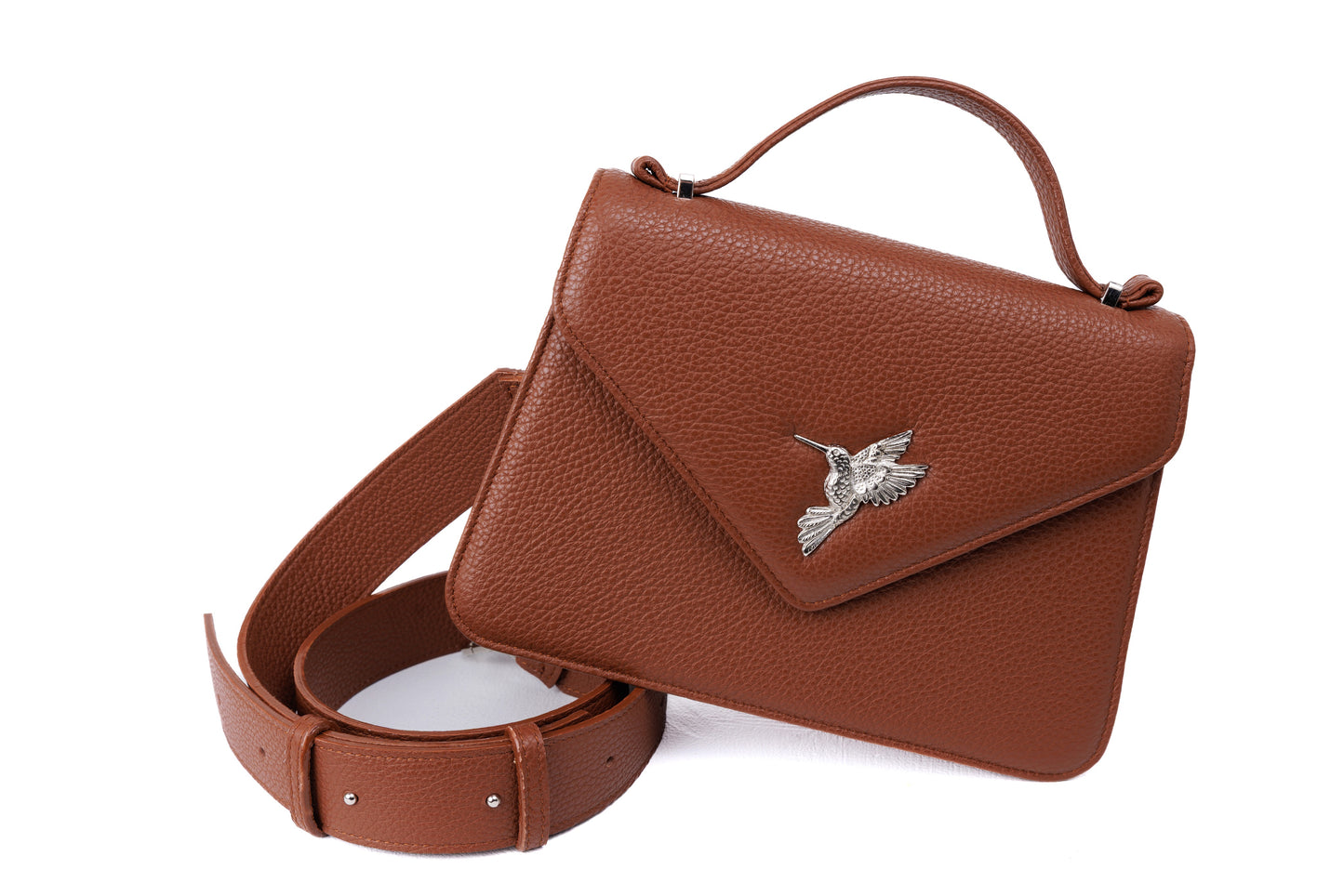 Day Star Chocolate leather bag