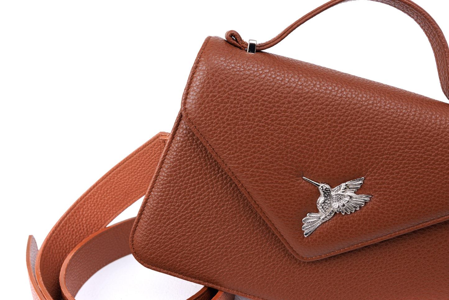Day Star Chocolate leather bag