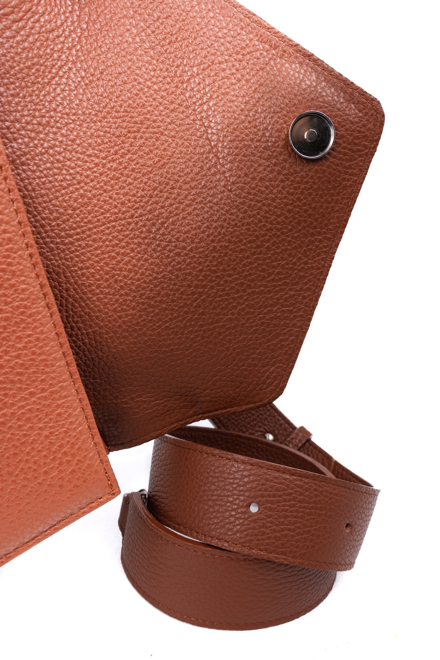 Day Star Chocolate leather bag