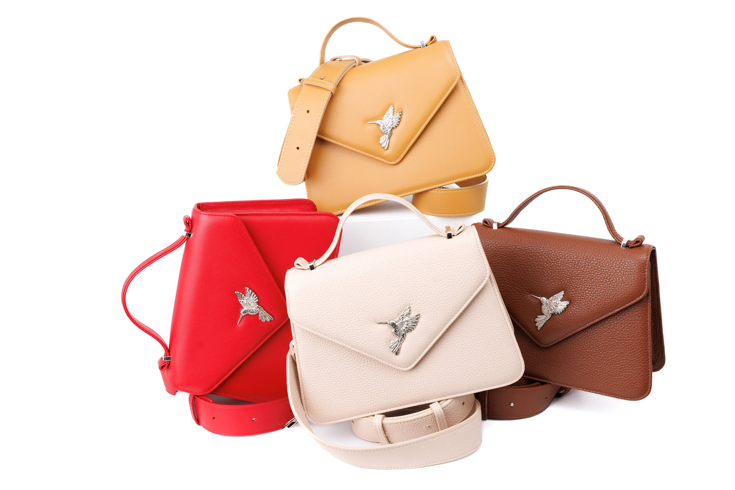 Day Star Chocolate leather bag