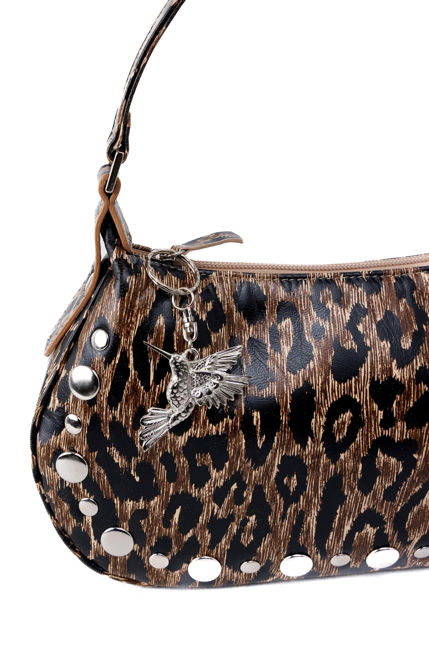 Essence ocelot leather bag