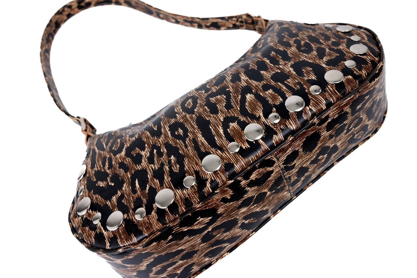 Essence ocelot leather bag