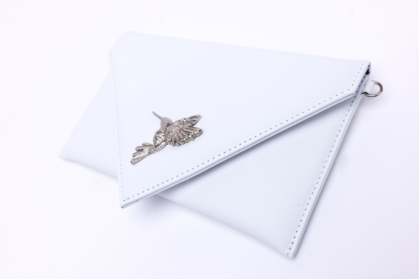 Sophie white envelope with hummingbird