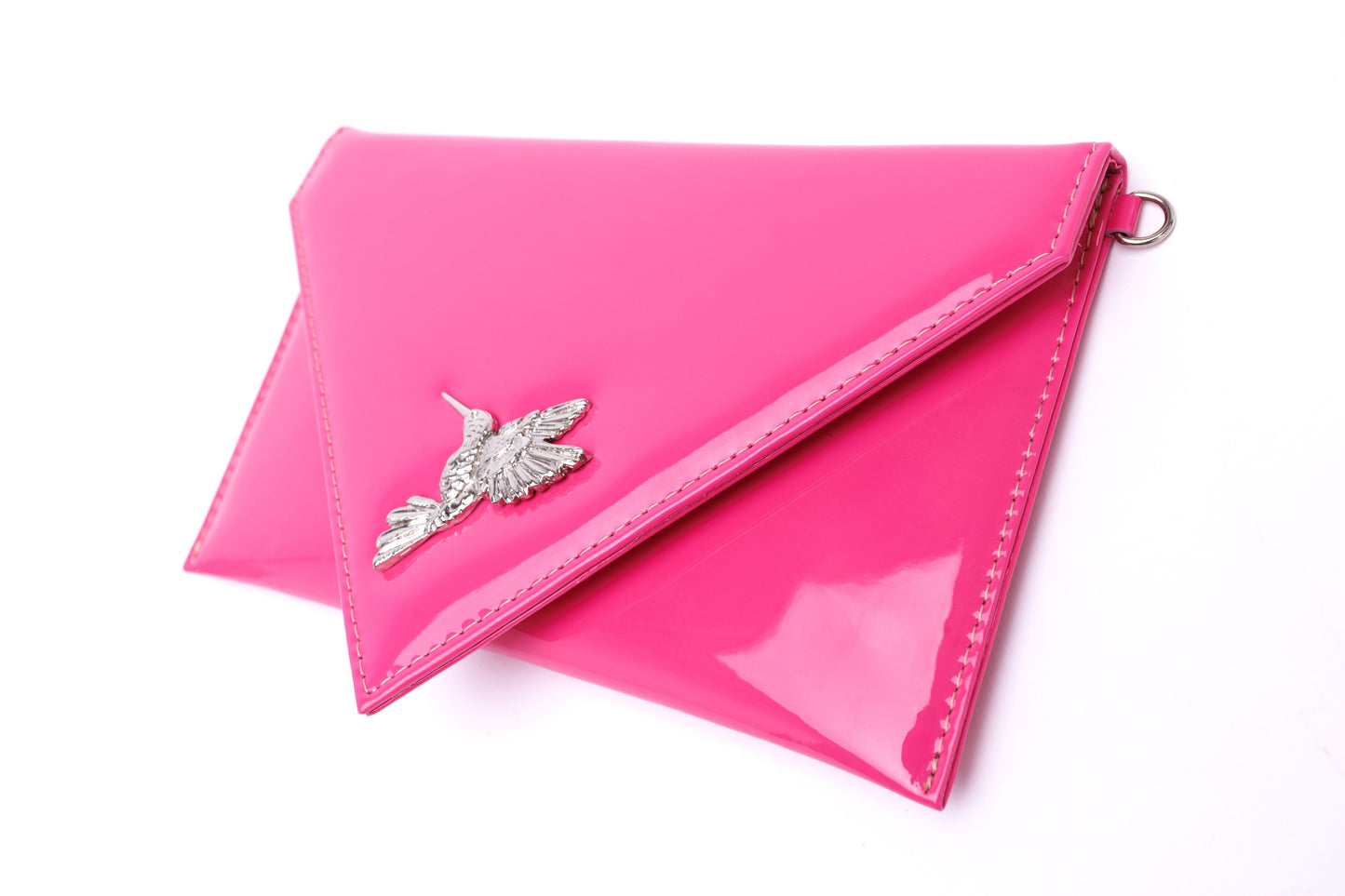 Sophie pink envelope with hummingbird