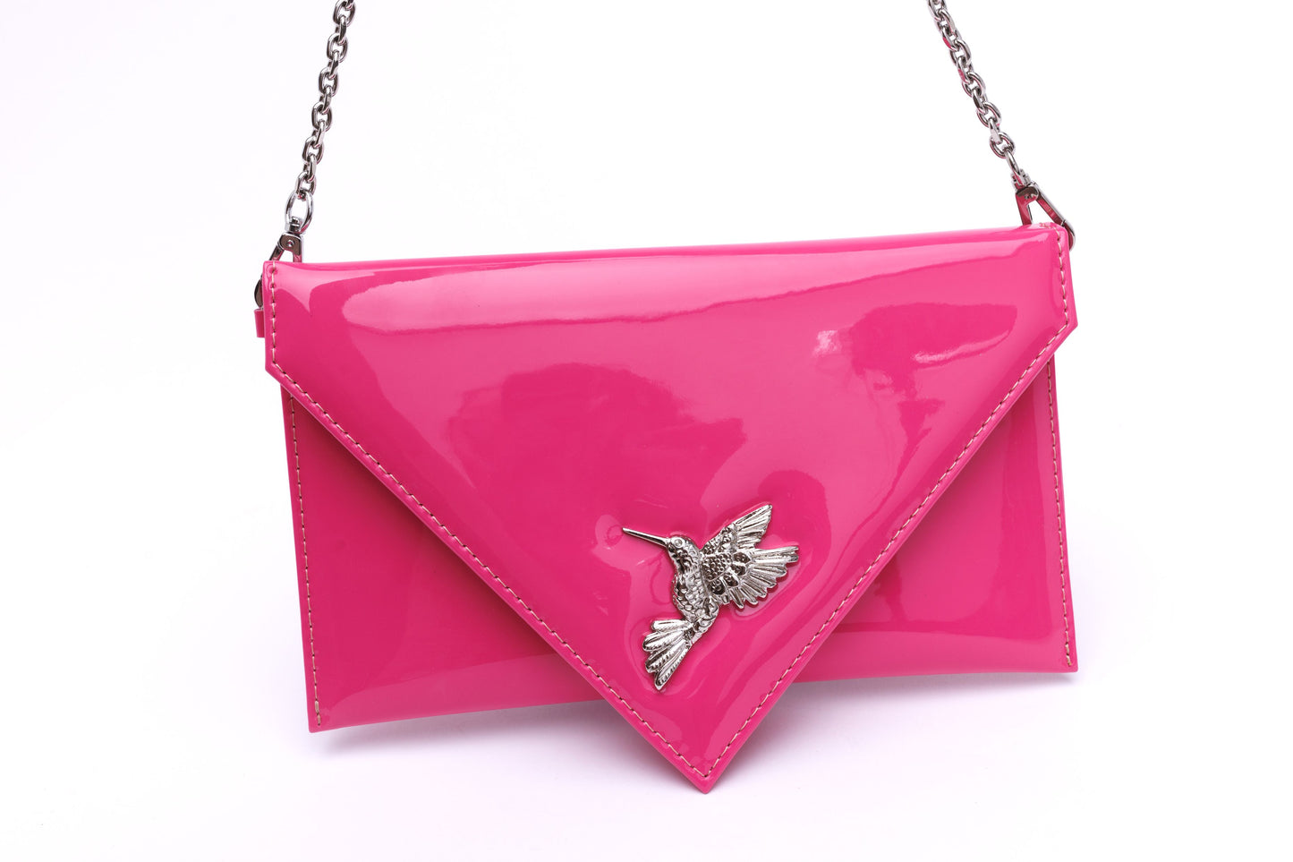 Sophie pink envelope with hummingbird