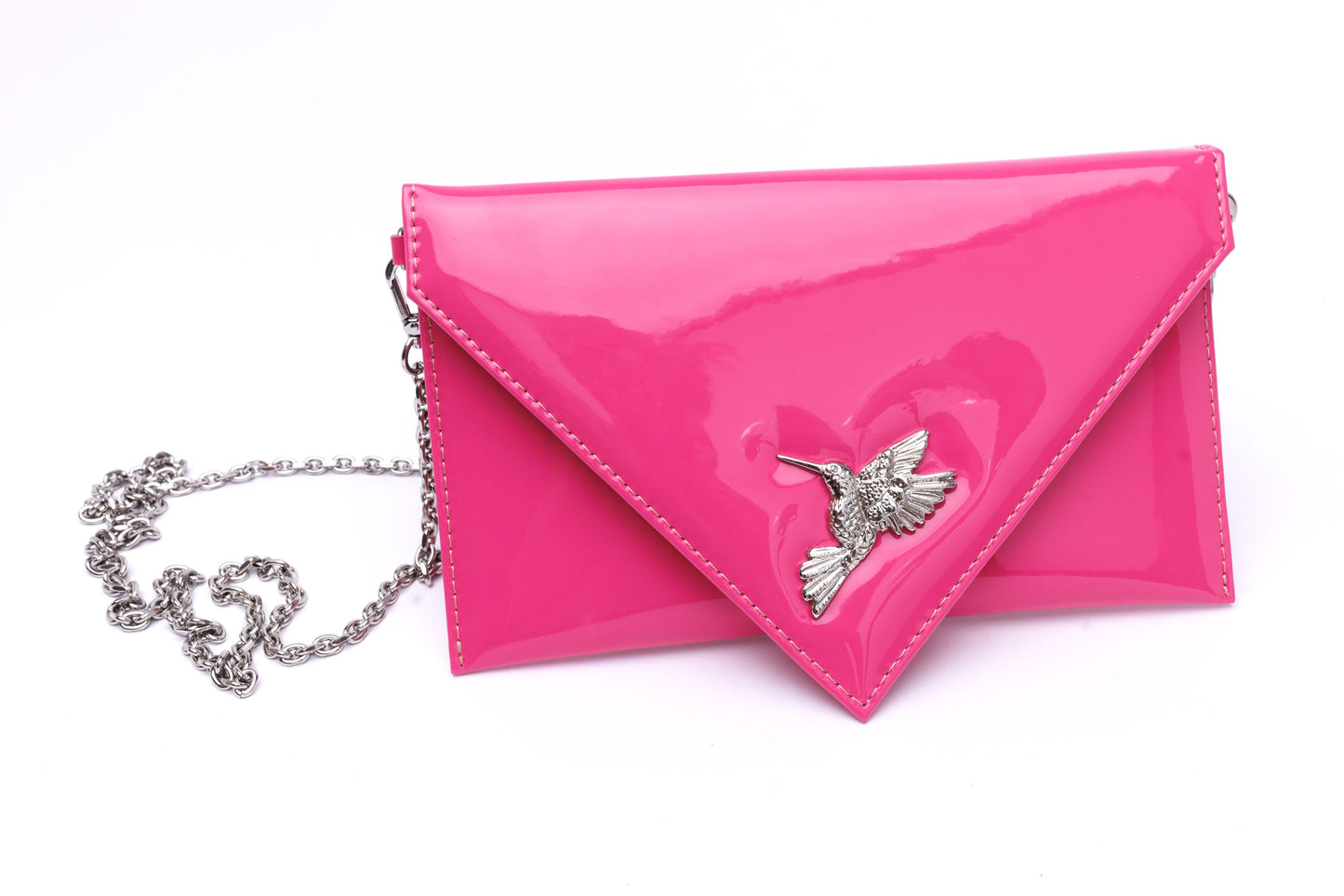 Sophie pink envelope with hummingbird