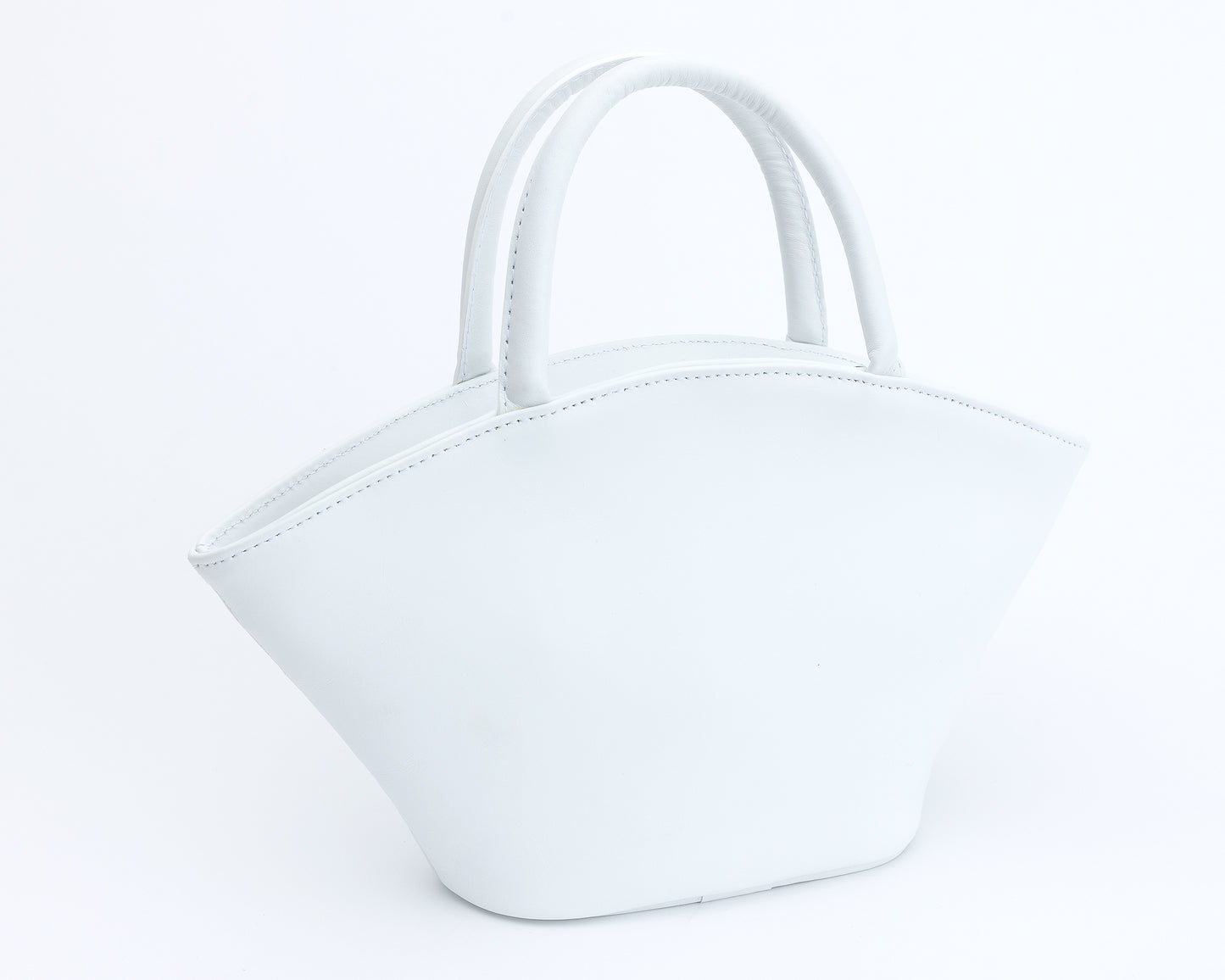 Shell mini white bag