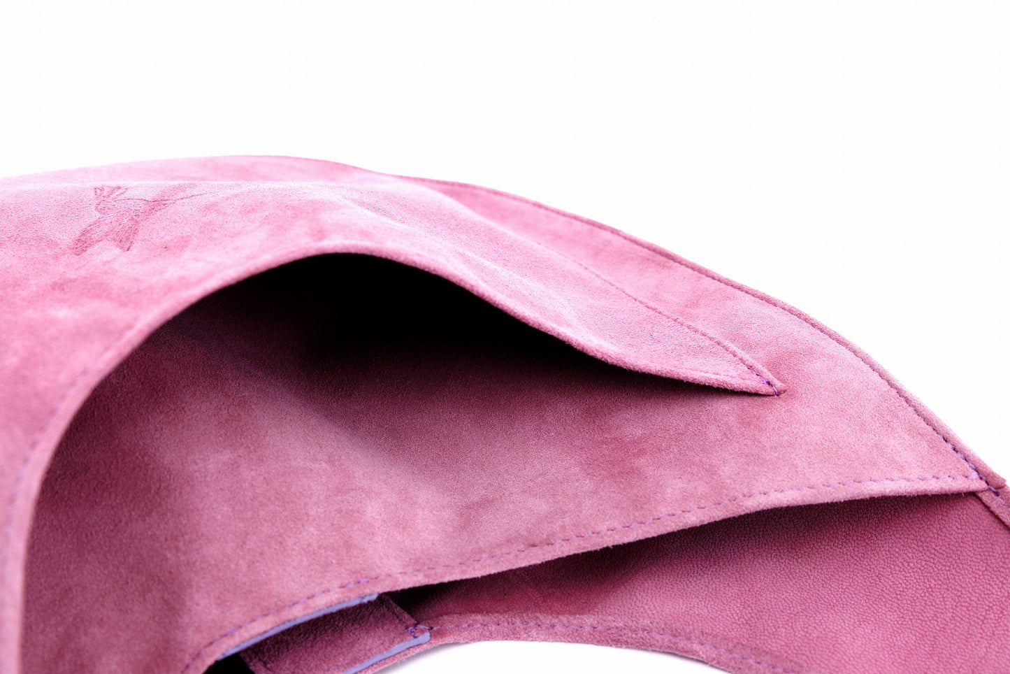 Horizon Purple leather shopper bag